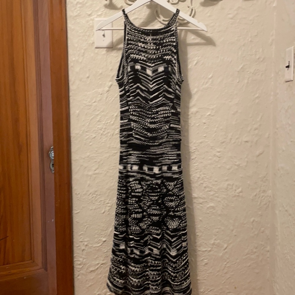 Missoni crochet halter dress